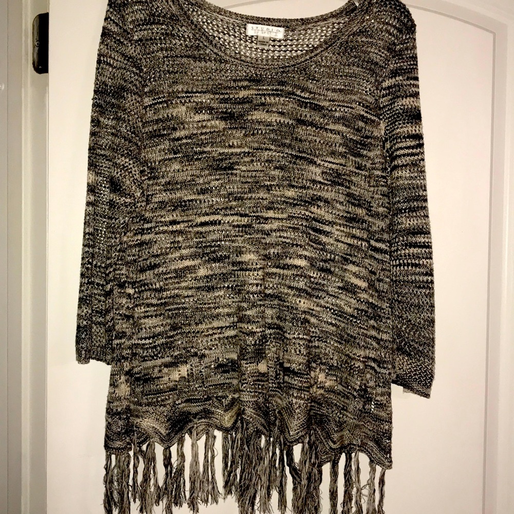 Fringe sweater